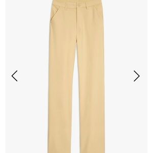 We Wore What Stretch Twill Trousers, Taupe